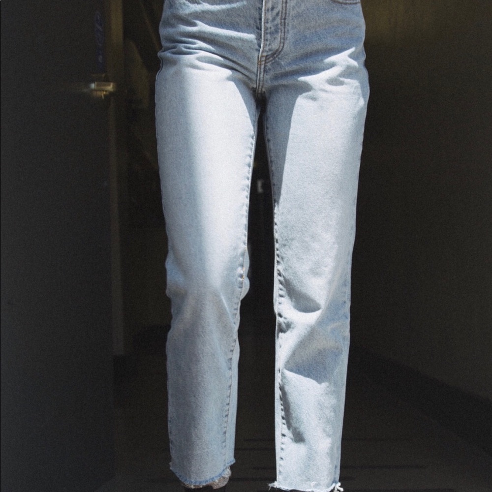 Brandy Melville Millie Light Wash Jeans
